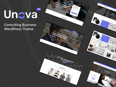 Unova - Consulting Business WordPress Theme agency business company consultancy consultant consulting corporate creative ecommerce marketing modern portfolio startup woocommerce wordpress theme