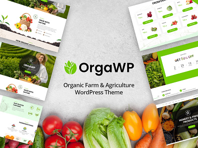OrgaKit - Organic Farm Elementor Template Kit