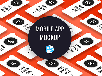 Mobile App Presentation Mockup product