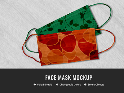 Face Mask Mockup