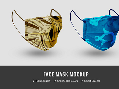 Face Mask Mockup