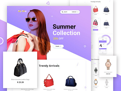 Freebies - Shopping Landing Page Template free download freebies psd psd templates shop shopping web templates