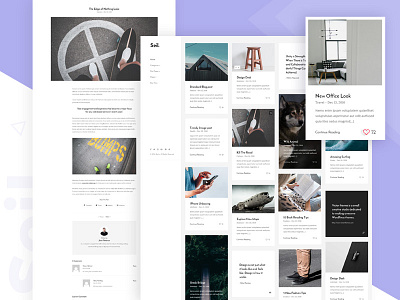 Seil - A Responsive WordPress Blog Theme blog blogger clean creative fashion food gallery modern personal slider wordpress themes