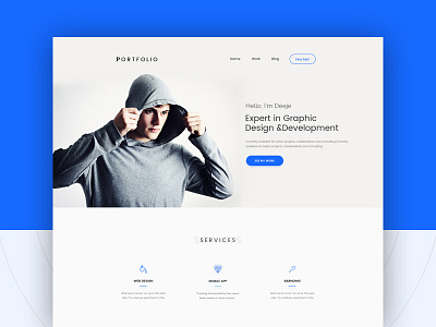 Freebies - Portfolio PSD Template