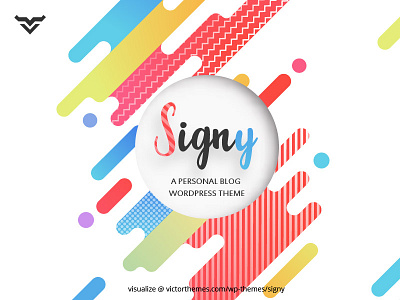 Signy A Personal Blog WordPress Theme