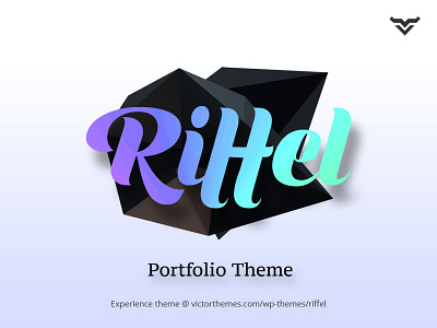 Riffel A Bold & Rich Portfolio Theme