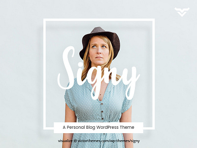 Signy A Personal Blog WordPress Theme blog bootstrap concept editorial presentation web design webdesign website wordpress