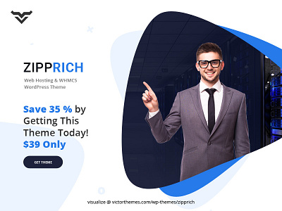 Zipprich Web Hosting & WHMCS WordPress Theme