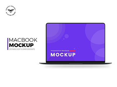 Laptop Mockups dark kit kits laptop minimal mockup pack presentation presentations slight ui ux website websites