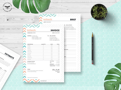 Corporate Brief - Estimation - Invoice Templates