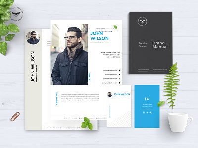 Corporate CV Template business card corporate curriculum cv print professional resume template templates visiting vitae