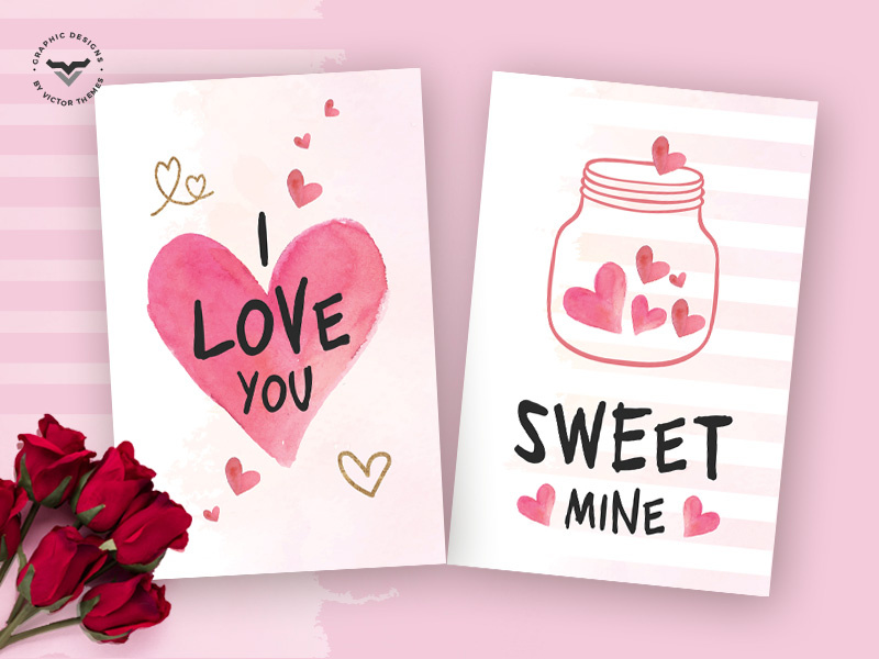 Valentines Day Greeting Card Template minimal rose wish creative templates print lovers present wishes celebrations template card greeting day valentines