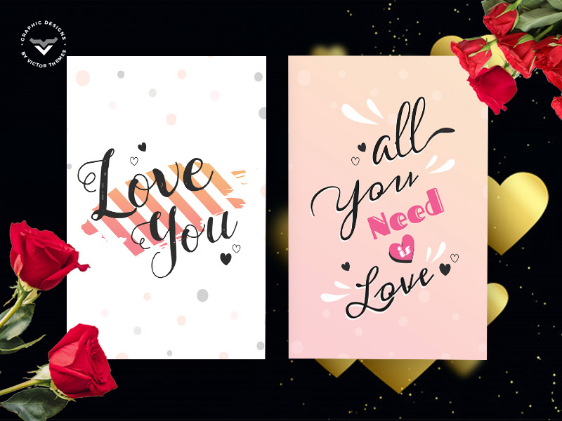 Valentines Day Greeting Card Template love minimal rose wish creative templates print lovers present wishes celebrations template card greeting day valentines