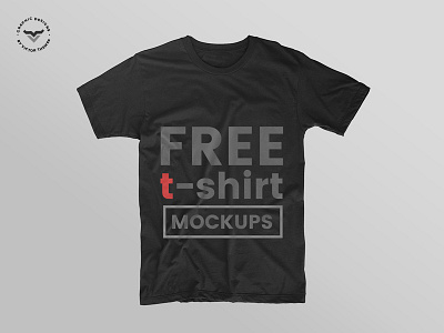 Black T-Shirt Mockups by VictorThemes on Dribbble