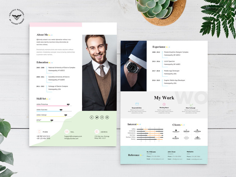 Graphic Designer CV Template job resumes infographic vitae curriculam print resume business professional professionals creative template cv designer graphic