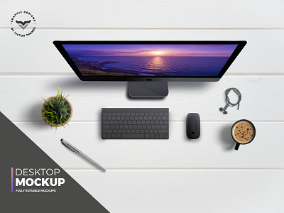 Desktop Topview Mockups