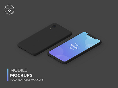 Mobile Dark Mockups creative dark graphic kits mobile mockup mockups phone presentation presentations product ui ux website white