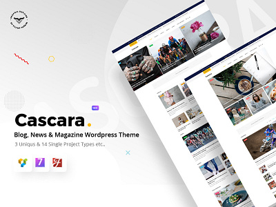 Cascara - Blog, News & Magazine WordPress Theme