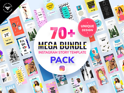 Instagram Stories Mega Bundle Templates