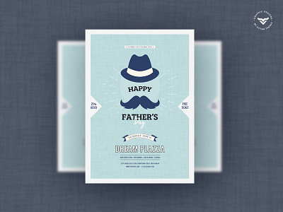 Fathers Day Flyer Template