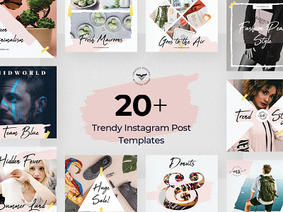 Instagram Post Templates banner banners business creative ecommerce instagram magazine media pack packs post shop social template templates