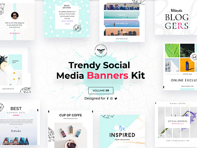 Social Media Banners Pack IX