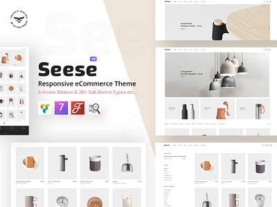 Seese - Responsive eCommerce Theme composer woocommerce ecommerce responsive seese seo shop theme shopping wordpress visual