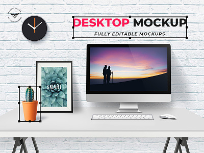 Desktop Mockups Template