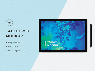 Tablet Mockups with Pen graphic mockup mockups pen presentations pro pro6 surface tablet tablets template templates web windows with