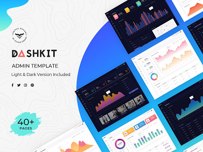 Dashkit - Admin Dashboard PSD Template dashkit photography