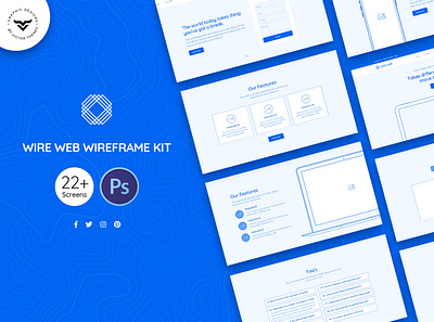 Wire Web Wireframe Kit minimal