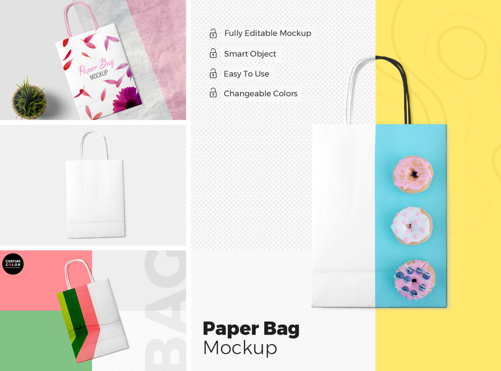 Download Paper Bag Mockups By Victorthemes On Dribbble