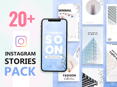 Instagram Stories Template minimal