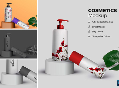 Cosmetic Mockup cream