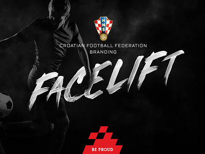 Croatian Football Federation Branding Facelift branding croatia facelift fifa football russia 2018 world cup