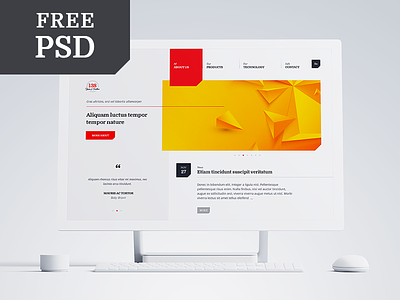 Tuesday Giveaway: Free Multipurpose PSD vol. 1 design digital free free psd freebie giveaway psd template ui ux website