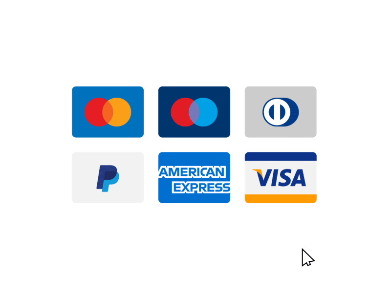 Freebie time: Credit Card Icons american express amex credit card diners icon icons maestro mastercard paypal shopping store visa