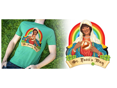 St. Patti's Day Illustration charicature illustration illustration art illustration design illustrations illustrator procreate st patricks day tshirt art tshirt design