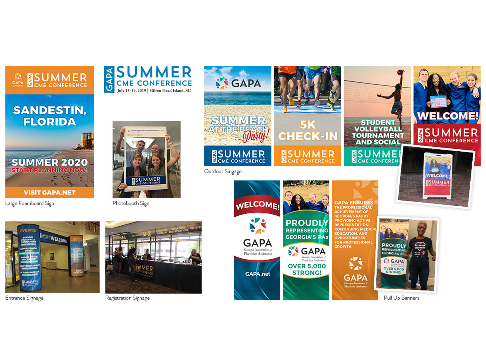 GAPA ConferenceSignage by Brandon D Hunt on Dribbble