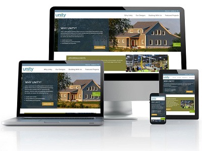 Unity Homes Website Design design web webdesign website website concept website design