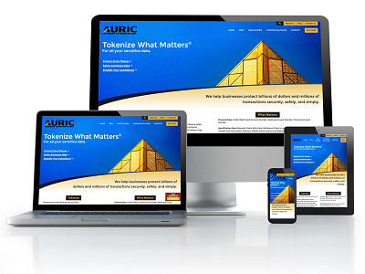 Auric Website Design