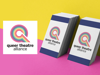 Queer Theatre Alliance Logo branding design graphic design logo logo design logodesign logos