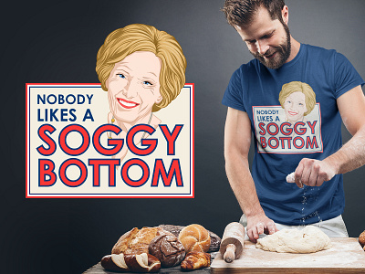 Soggy Bottom TShirt Illustration