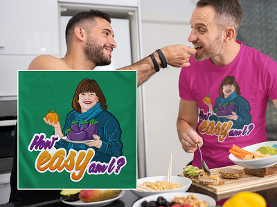 Ina Garten TShirt Illustration