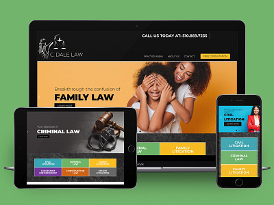 C. Dale Law Website Design/Build