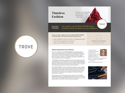 Eileen Fisher Case Study for Trove