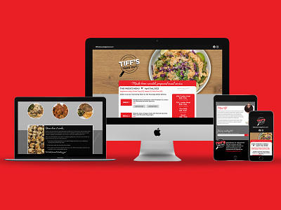 Tiff's Take Out Website design ecommerce web design website design