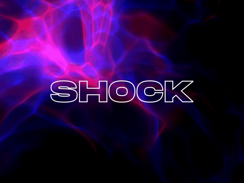 SHOCK | Typographics bold font logo motion motion design motion graphics motiondesign motiongraphics template typogaphy typography art