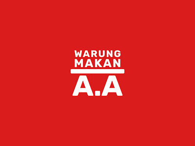 Warung Makan A.A - Logo Design brand identity branding eatery logo logodesign logomark logomarks logotype logotypedesign