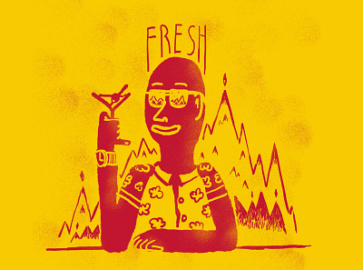 FRESH illustration ilustración